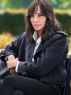 Gal Gadot Heart of Stone Blue Jacket