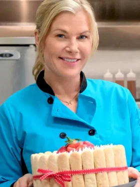 Hannah Swensen One Bad Apple Mystery Chef Jacket