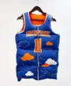 Jalen Brunson New York Blue Puffer Vest