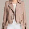 Jenna Dewan The Rookie S05 Pink Leather Jacket