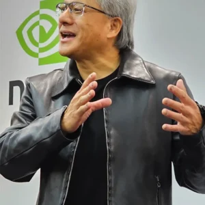Jensen Huang Smooth Lines Black Jackets