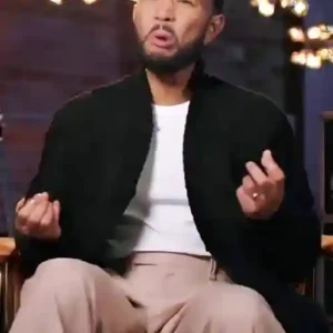 John Legend The Voice S025 Black Jacket