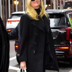 Kate Upton Black Coat
