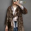 Kurt Cobain Leopard Print Coat