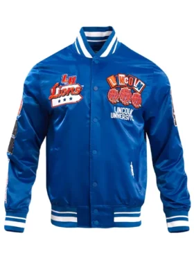Lincoln University Homecoming Rib Satin Jacket