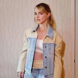 Mckenna Grace Ghostbusters Frozen Empire 2024 Denim Jacket