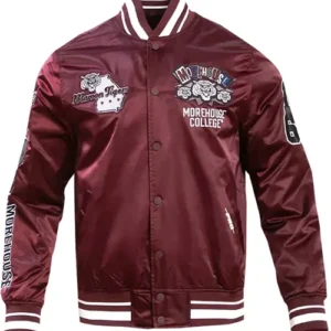 Morehouse College Homecoming Rib Satin Jacket