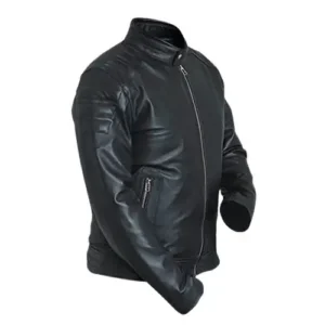 Motorcycle Jensen Huang Leather Jacket