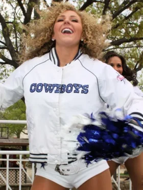 NFL Cowboys Cheerleaders Varsity Jacket