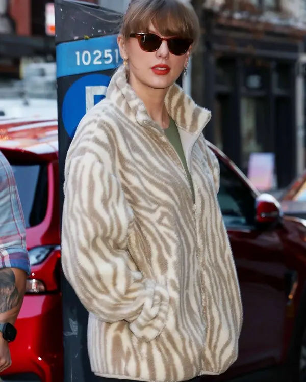 NYC Taylor Swift Animal Print Jacket