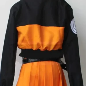 Naruko Uzumaki Cropped Jacket Backside