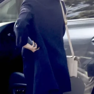 Natalie Portman Wool Coat