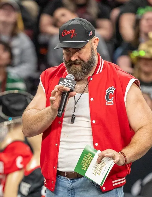 New Heights Live Show 2024 Jason Kelce Vest