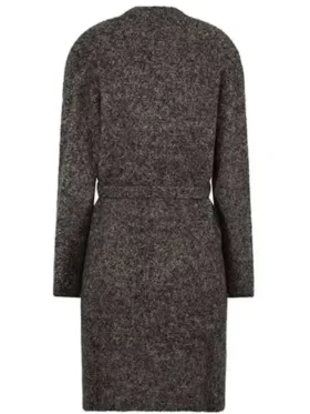 Nicole Kidman The Undoing Wrap Wool Trench Coat Back