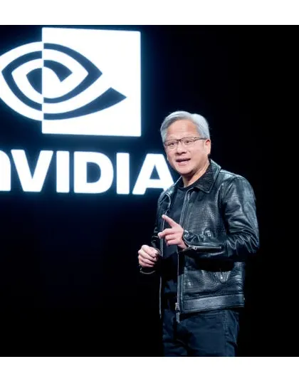 Nvidia CEO Jensen Huang Leather Jacket