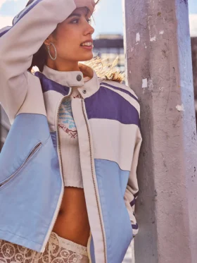 Order Renee Rapp Ryder Sport Vegan Moto Leather Jacket