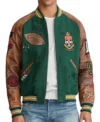 Polo Ralph Lauren Green Varsity inspired Jacket