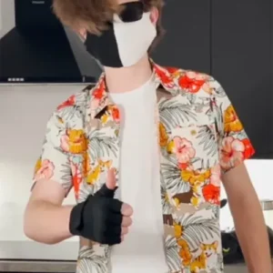 Ranboo Hawaiian Printed Shirt