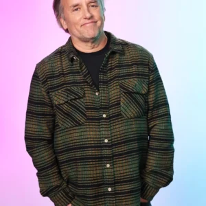 Richard Linklater Hit Man 2024 Wool Jacket