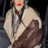 Rihanna Shearling Jacket
