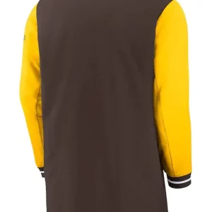San Diego Padres Dugout Coat Jacket Backside