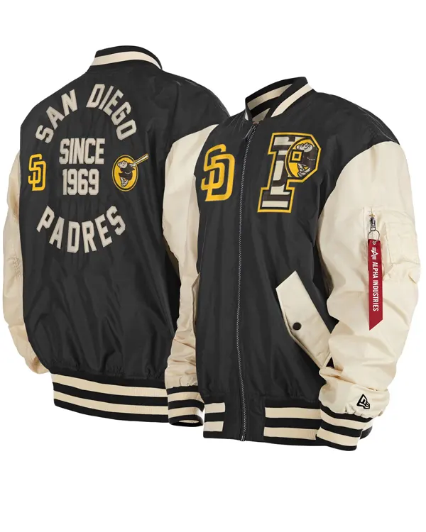 San Diego Padres Since 1969 Bomber Jacket