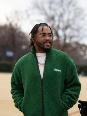 Shop Desean Jackson Green Track Jacket