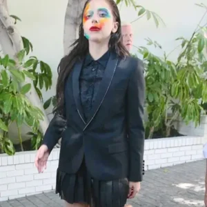 Shop Harley Quinn Joker Folie a Deux 2024 Black Blazer