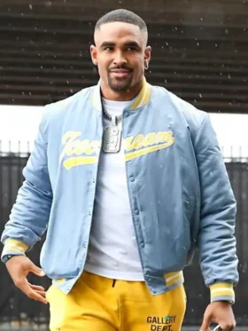 Shop Jalen Hurts Ice Cream Varsity Jacket