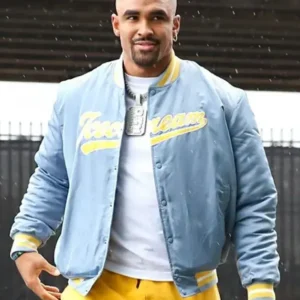 Shop Jalen Hurts Ice Cream Varsity Jacket