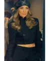 Shop Jennifer Lopez Black Cropped Jacket