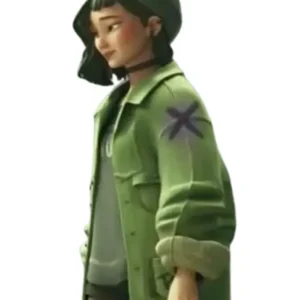 Shop Rav The Tigers Apprentice 2024 Movie Green Cotton Jacket On Sale
