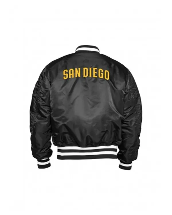 Shop San Diego Padres MA-1 Bomber Jacket
