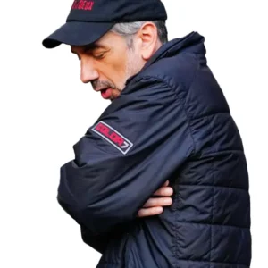 Shop Todd Phillips Joker Folie à Deux 2024 Black Puffer Jacket