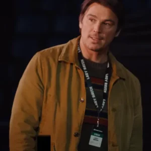 Shop Trap 2024 Josh Hartnett Brown Cotton Jacket