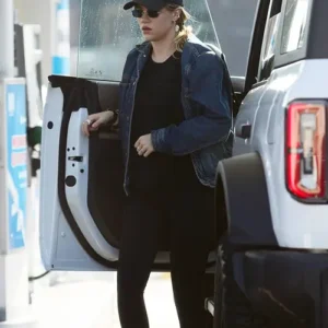 Suki Waterhouse Denim Jacket For Men