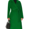 The Equalizer S04 Liza Lapira Green Trench Coat sale
