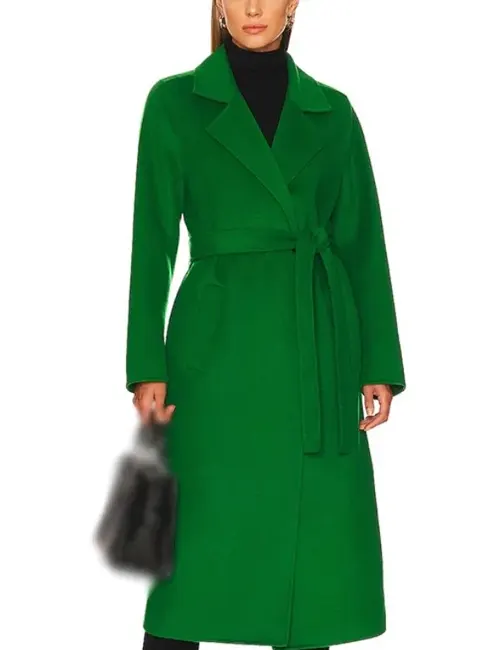 The Equalizer S04 Liza Lapira Green Trench Coat sale