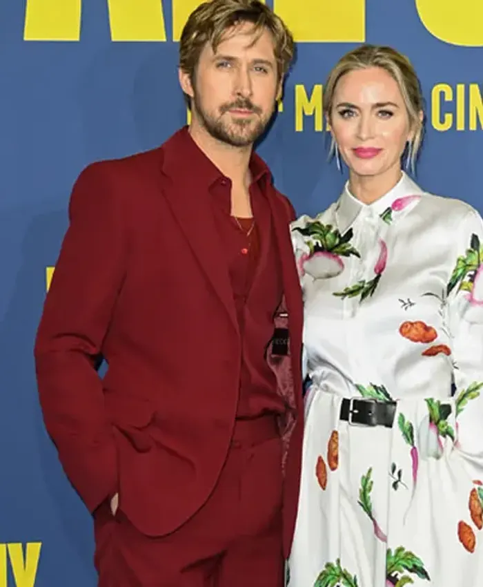 The Fall Guy Paris Premiere Ryan Gosling Red Suit