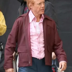 The Sympathizer Robert Downey Jr. Maroon Cotton Jacket