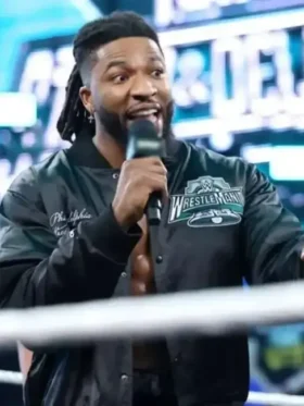 Trick Williams WrestleMania XL Bomber Jacket