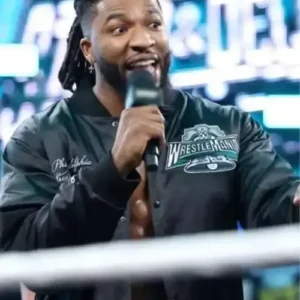 Trick Williams WrestleMania XL Bomber Jacket