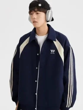 Urban Lapel Blue Jacket 