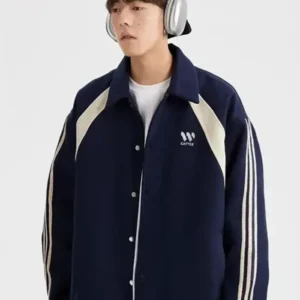 Urban Lapel Blue Jacket 