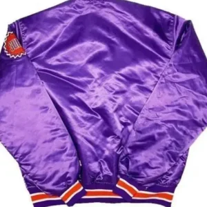 Vtg Rare NBA Phoenix Suns Starter Varsity Jacket Back