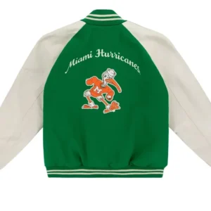 1969 University of Miami Varsity Jacket Back