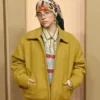 96th Oscars Luncheon 2024 Billie Eilish Wool Yellow Jacket