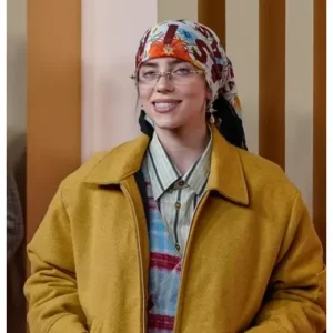 96th Oscars Luncheon 2024 Billie Eilish Wool Yellow Jacket On Sale