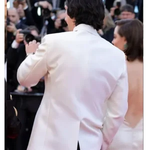 Adam Driver Megalopolis 2024 Premiere White Blazer back