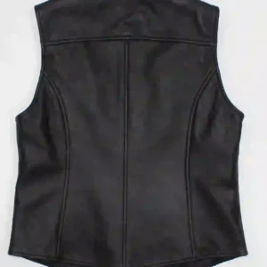 Alana First Classics Black Leather Vest
